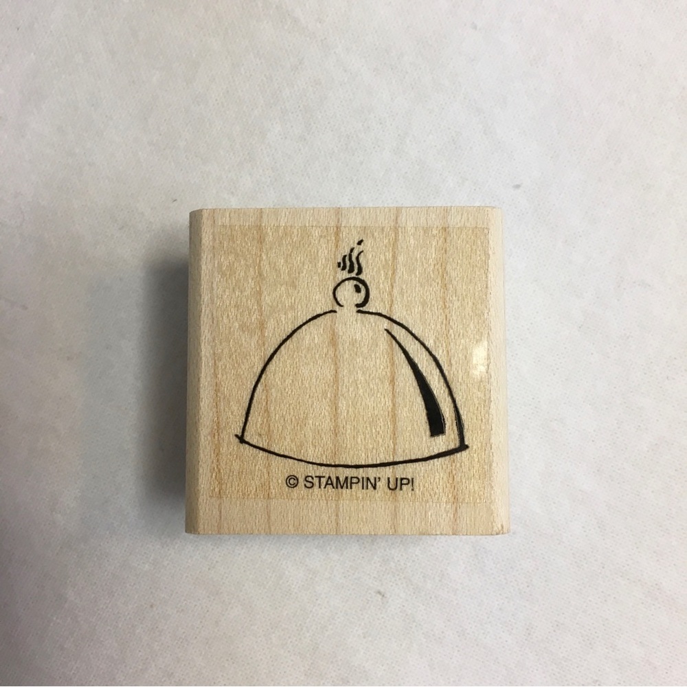 Stampin Up! Cloche Wood Mounted Rubber Stamp